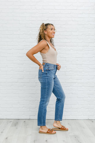 High Waist Slim Fit Jeans, Judy Blue - A Blissfully Beautiful Boutique