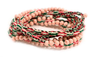 Dusty Rose Beaded, Neutrals with Red, Tie Wraps, Serena Vibes - A Blissfully Beautiful Boutique