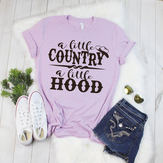 A Little Country A Little Hood - 14 Color Options, Blonde Tees - A Blissfully Beautiful Boutique