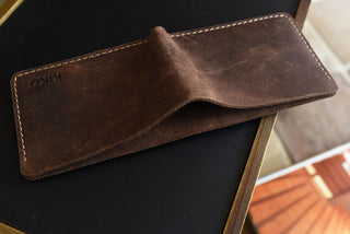 Straight Cut Bifold, Kiko Leather - A Blissfully Beautiful Boutique