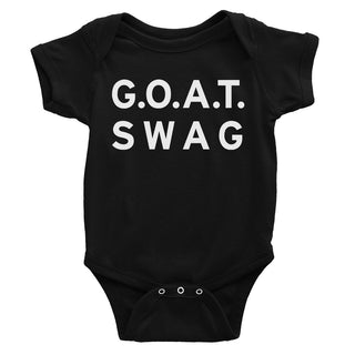 365 Printing GOAT Swag Baby Bodysuit Gift For Baby Shower Cute Infant Jumpsuit, MerchMixer - A Blissfully Beautiful Boutique