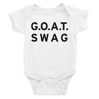 365 Printing GOAT Swag Baby Bodysuit Gift For Baby Shower Cute Infant Jumpsuit, MerchMixer - A Blissfully Beautiful Boutique
