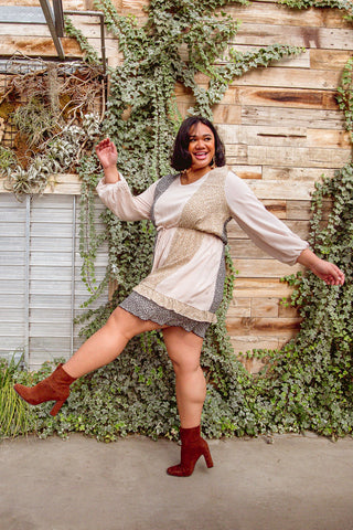 Floral Cuts Dress, 143 Story - A Blissfully Beautiful Boutique