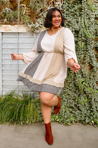 Floral Cuts Dress, 143 Story - A Blissfully Beautiful Boutique