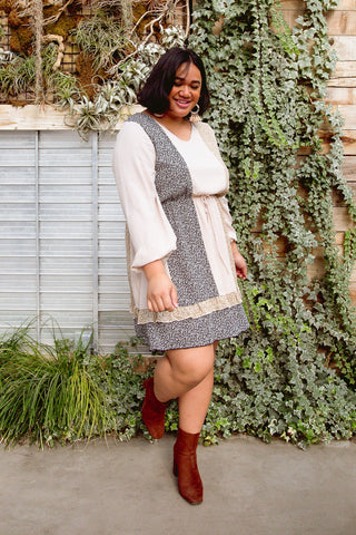 Floral Cuts Dress, 143 Story - A Blissfully Beautiful Boutique