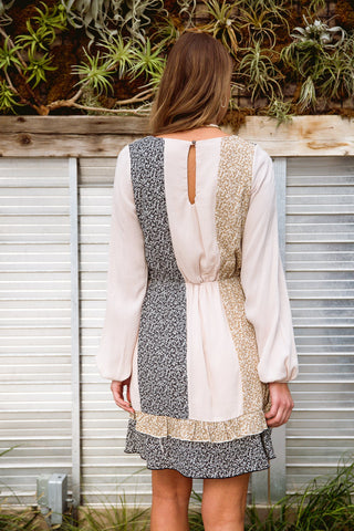 Floral Cuts Dress, 143 Story - A Blissfully Beautiful Boutique
