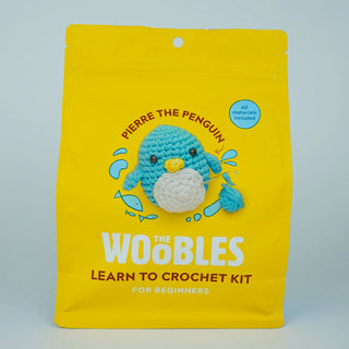 The Woobles -Pierre the Penguin Beginner Crochet Kit, A Blissfully Beautiful Boutique - A Blissfully Beautiful Boutique