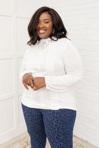 Picture This Top In Off White, Ave Shops - A Blissfully Beautiful Boutique