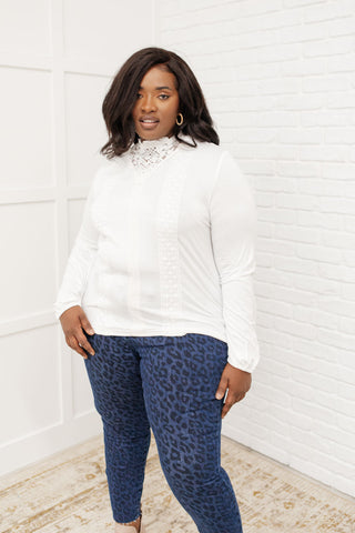 Picture This Top In Off White, Ave Shops - A Blissfully Beautiful Boutique