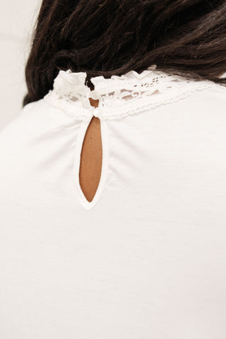 Picture This Top In Off White, Ave Shops - A Blissfully Beautiful Boutique