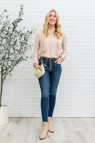 Picture This Top In Blush, Ave Shops - A Blissfully Beautiful Boutique