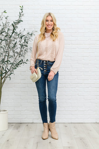 Picture This Top In Blush, Ave Shops - A Blissfully Beautiful Boutique