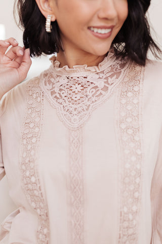 Picture This Top In Blush, Ave Shops - A Blissfully Beautiful Boutique