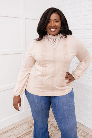 Picture This Top In Blush, Ave Shops - A Blissfully Beautiful Boutique