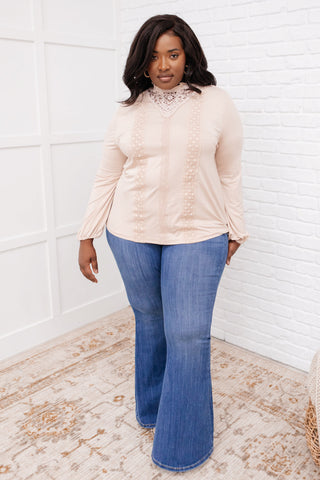 Picture This Top In Blush, Ave Shops - A Blissfully Beautiful Boutique