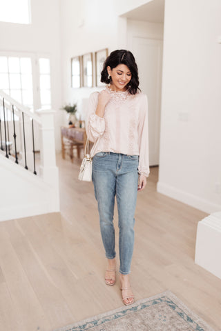 Picture This Top In Blush, Ave Shops - A Blissfully Beautiful Boutique