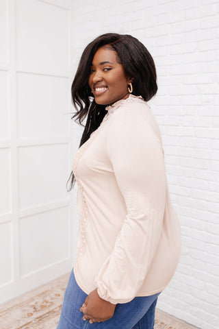 Picture This Top In Blush, Ave Shops - A Blissfully Beautiful Boutique