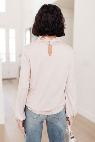 Picture This Top In Blush, Ave Shops - A Blissfully Beautiful Boutique