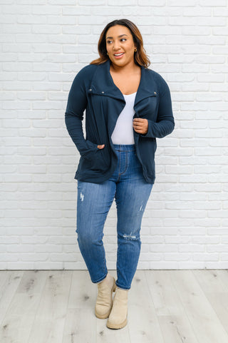 Nikki Mid-Rise Destroyed Boyfriend Jeggings, Judy Blue - A Blissfully Beautiful Boutique
