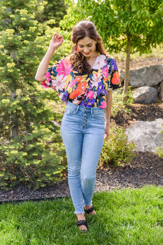 Hi-Rise Button Fly Skinny, Ave Shops - A Blissfully Beautiful Boutique