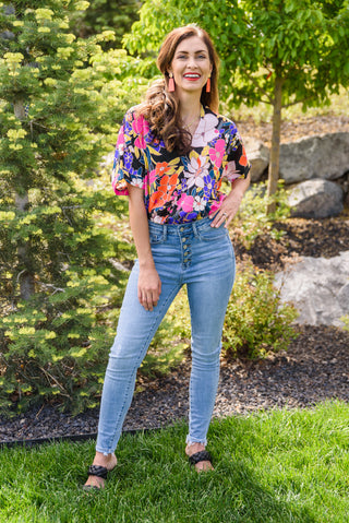 Hi-Rise Button Fly Skinny, Ave Shops - A Blissfully Beautiful Boutique