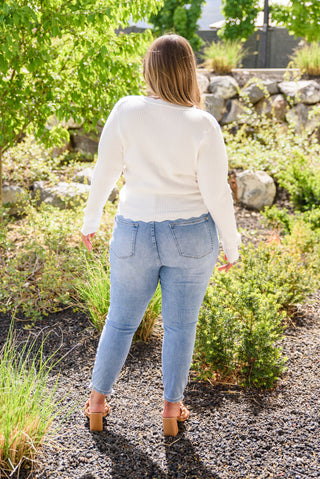 Hi-Rise Button Fly Skinny, Ave Shops - A Blissfully Beautiful Boutique
