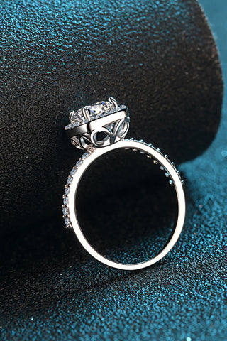 Square Moissanite Ring, Trendsi - A Blissfully Beautiful Boutique