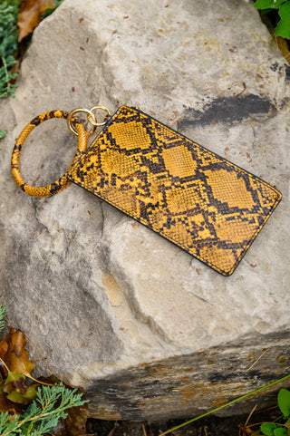 Clear Break Snakeskin Clutch, Ave Shops - A Blissfully Beautiful Boutique