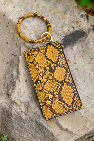 Clear Break Snakeskin Clutch, Ave Shops - A Blissfully Beautiful Boutique