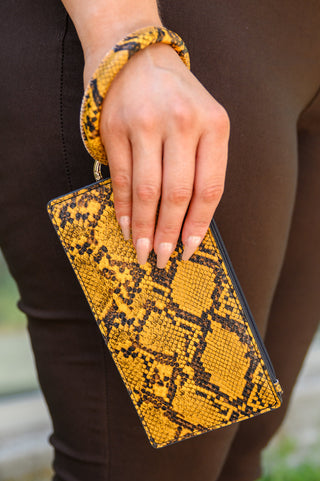 Clear Break Snakeskin Clutch, Ave Shops - A Blissfully Beautiful Boutique