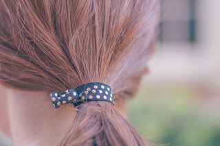 11 Piece Set of Bride and Bride Tribe Hair Ties, Samantha Margaret - A Blissfully Beautiful Boutique