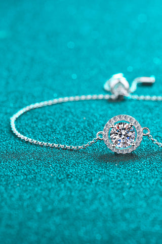 All For Fun 1 Carat Moissanite Bracelet, Trendsi - A Blissfully Beautiful Boutique