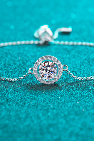 All For Fun 1 Carat Moissanite Bracelet, Trendsi - A Blissfully Beautiful Boutique