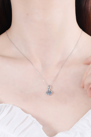 Unique and Chic Moissanite Pendant Necklace, Trendsi - A Blissfully Beautiful Boutique
