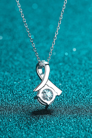 Unique and Chic Moissanite Pendant Necklace, Trendsi - A Blissfully Beautiful Boutique