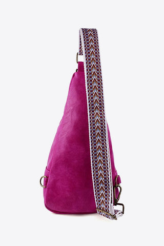 All The Feels PU Leather Sling Bag, Trendsi - A Blissfully Beautiful Boutique