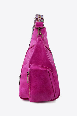 All The Feels PU Leather Sling Bag, Trendsi - A Blissfully Beautiful Boutique