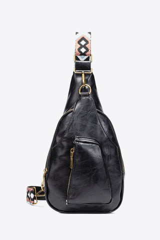 All The Feels PU Leather Sling Bag, Trendsi - A Blissfully Beautiful Boutique