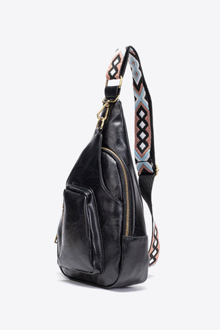 All The Feels PU Leather Sling Bag, Trendsi - A Blissfully Beautiful Boutique