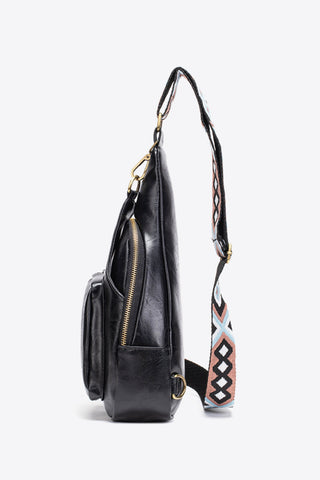 All The Feels PU Leather Sling Bag, Trendsi - A Blissfully Beautiful Boutique