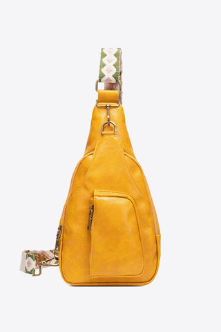 All The Feels PU Leather Sling Bag, Trendsi - A Blissfully Beautiful Boutique