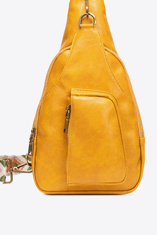 All The Feels PU Leather Sling Bag, Trendsi - A Blissfully Beautiful Boutique