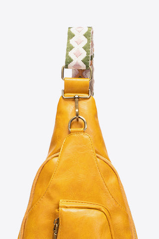 All The Feels PU Leather Sling Bag, Trendsi - A Blissfully Beautiful Boutique