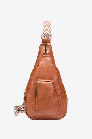 All The Feels PU Leather Sling Bag, Trendsi - A Blissfully Beautiful Boutique
