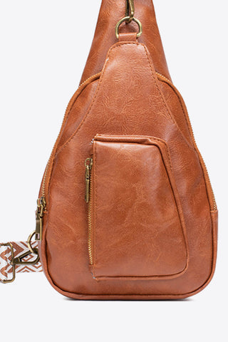 All The Feels PU Leather Sling Bag, Trendsi - A Blissfully Beautiful Boutique