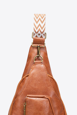 All The Feels PU Leather Sling Bag, Trendsi - A Blissfully Beautiful Boutique