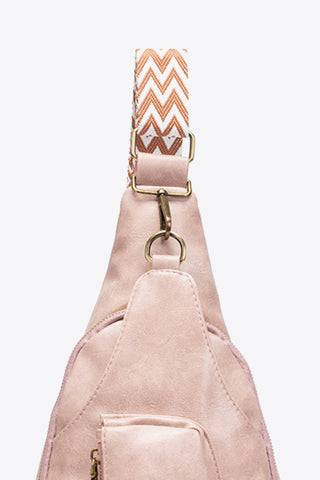 All The Feels PU Leather Sling Bag, Trendsi - A Blissfully Beautiful Boutique