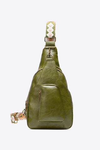 All The Feels PU Leather Sling Bag, Trendsi - A Blissfully Beautiful Boutique