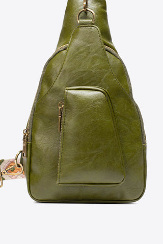 All The Feels PU Leather Sling Bag, Trendsi - A Blissfully Beautiful Boutique