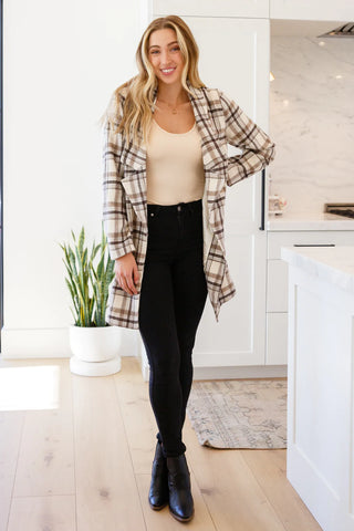 Keep Me Around Bodysuit in Beige, Ave Shops - A Blissfully Beautiful Boutique